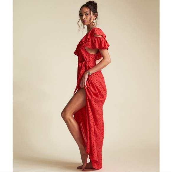 Billabong maxi dress NWT M - Picture 2 of 9